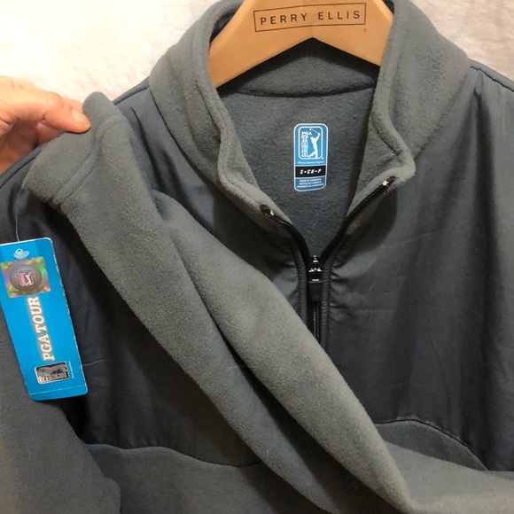 PGA Tour Other - PGA Tour Grey Zip up Sweater Size Small